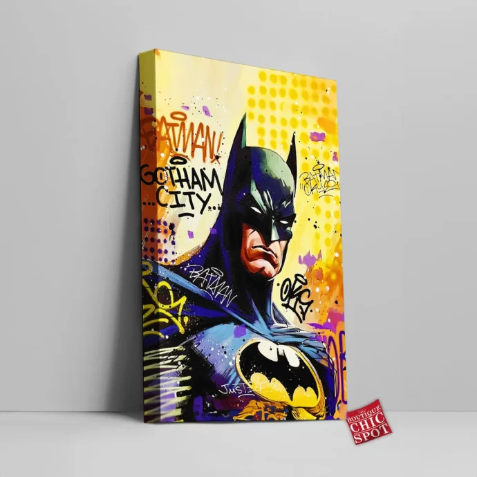 Batman Vintage Canvas Wall Art