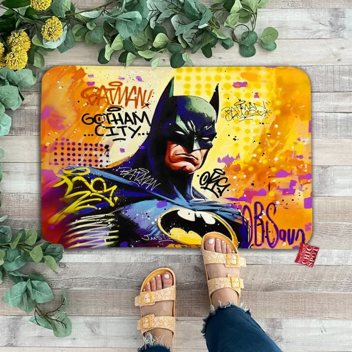 Batman Vintage Doormat