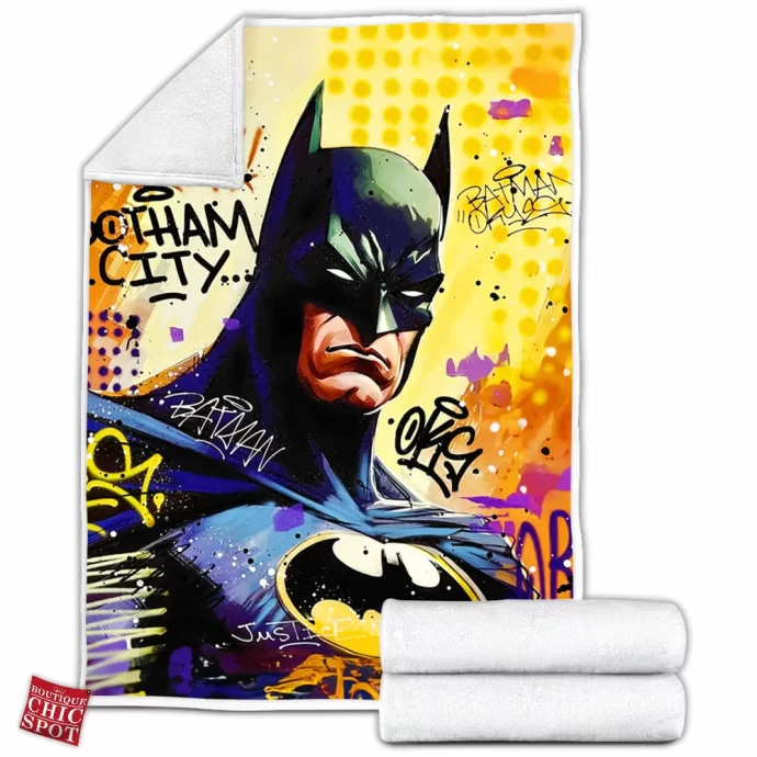 Batman Vintage Fleece Blanket