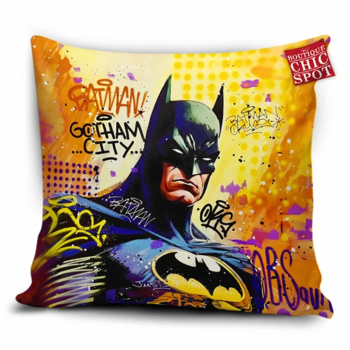 Batman Vintage Pillow Cover