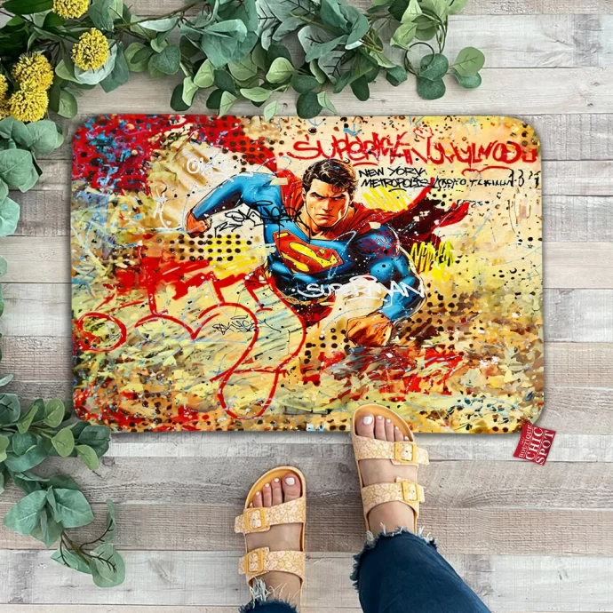 Superman Vintage Doormat