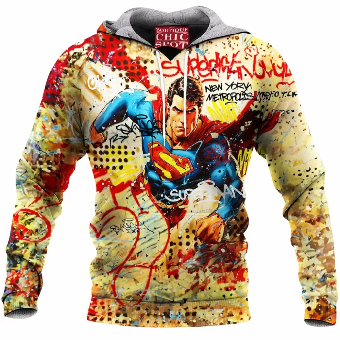 Superman Vintage Fleece Hoodie