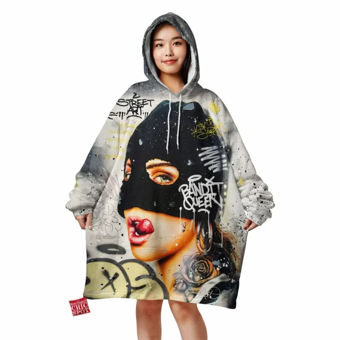 Bit Queen Blanket Hoodie