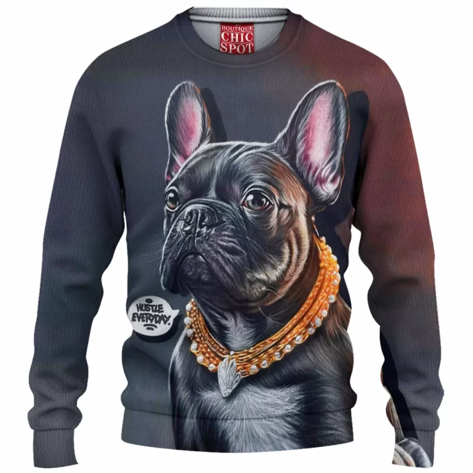 Gangster Dog Knitted Sweater