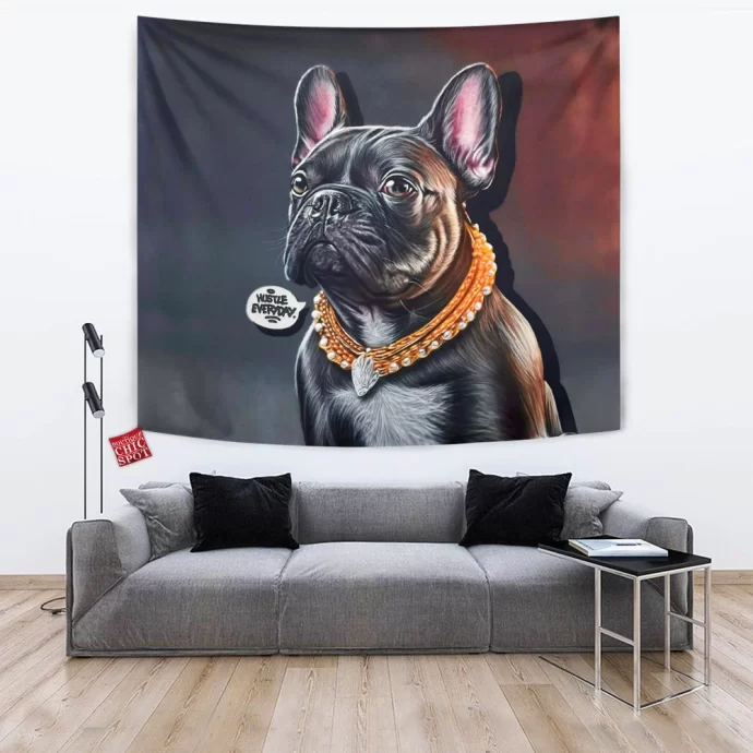 Gangster Dog Tapestry