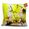 Yellow Abstract Pillow Cover