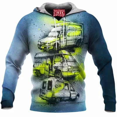 Motorhome Fleece-Hoodie