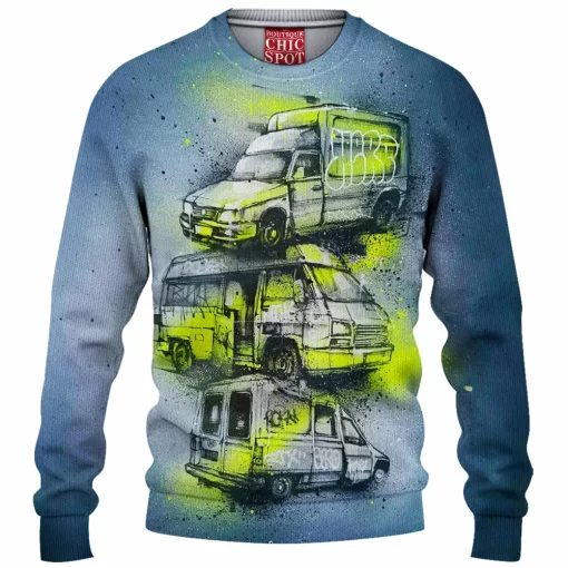 Motorhome Knitted Sweater