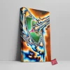 Psychedelic Surfing Canvas Wall Art