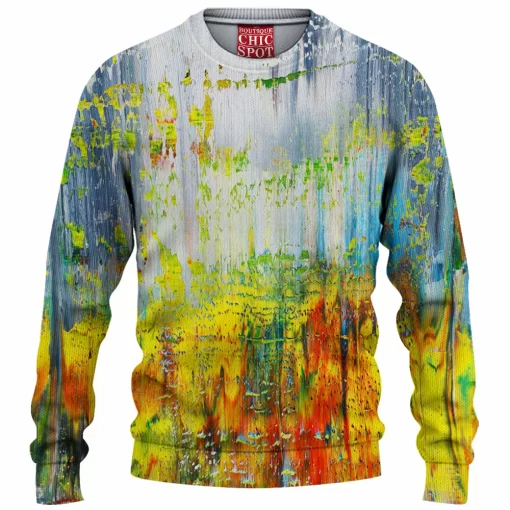Abstract Realism Knitted Sweater
