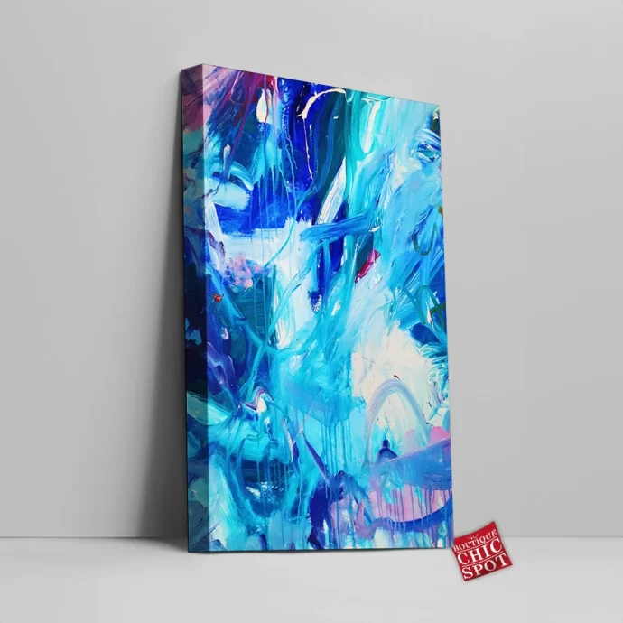 Blue Escape Canvas Wall Art