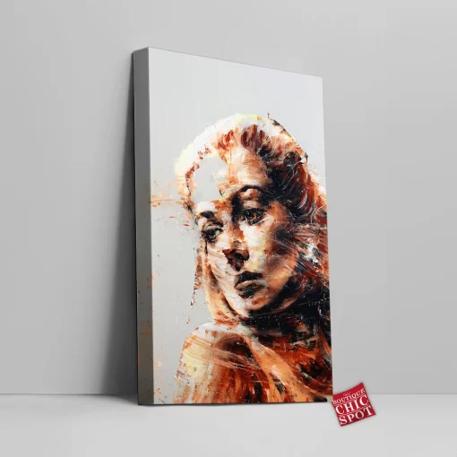Woman Painting Canvas Wall Art