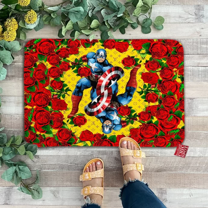 Captain America Doormat