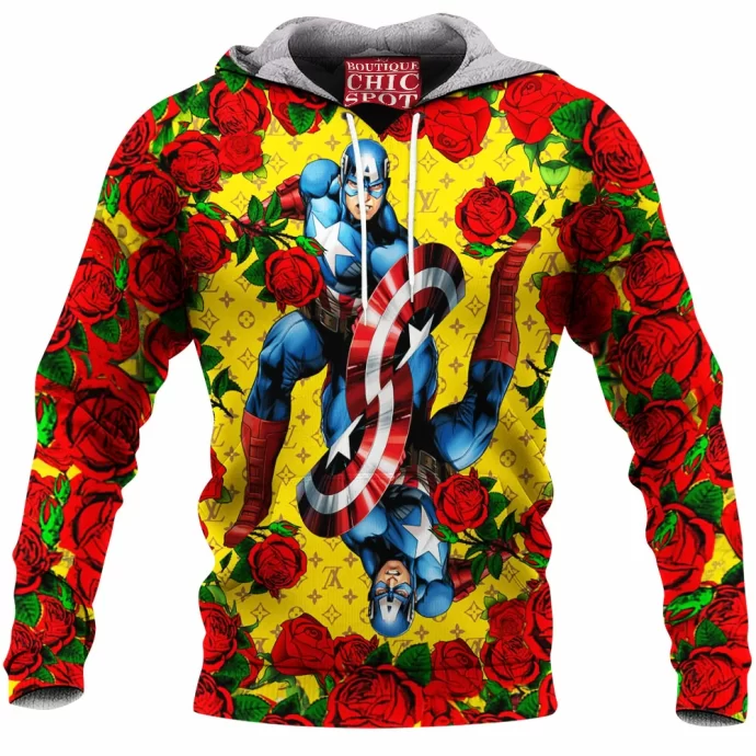 Captain America Fleece Hoodie