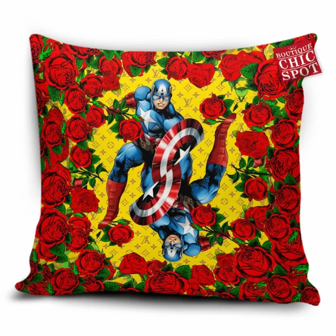 Captain America Pillow Cover