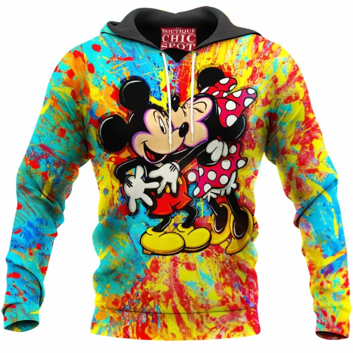 Mickey Mouse Minnie Mouse Hoodie