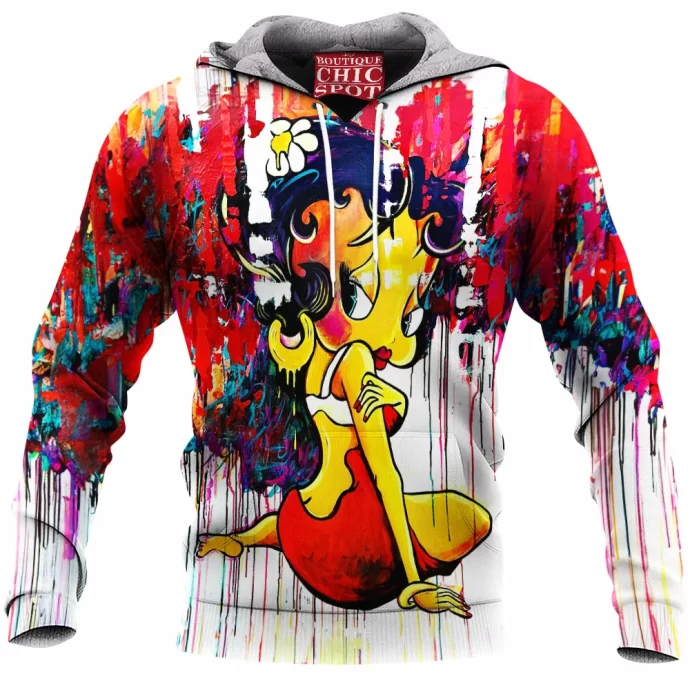 Betty Boop Fleece Hoodie