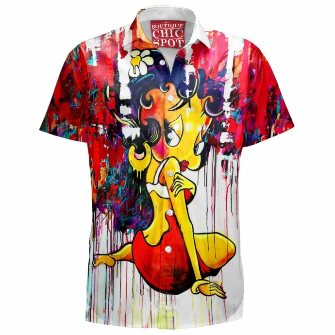 Betty Boop Hawaiian Shirt