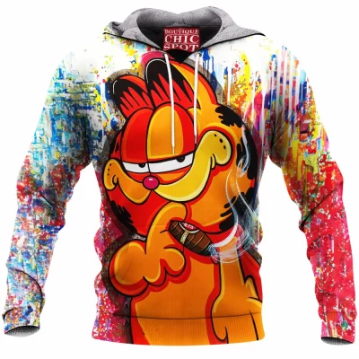 Cat Fleece-Hoodie