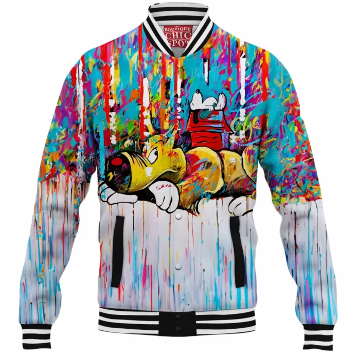 Snoopy Baseball Jacket