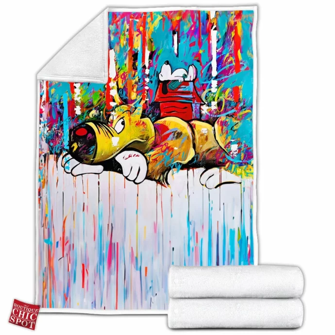 Snoopy Fleece Blanket