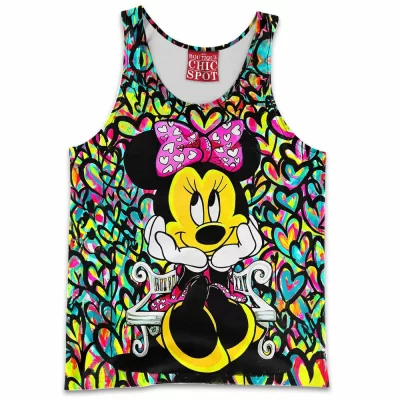 Animation Tank-Top, Minnie Mouse Tank-Top, Disney Tank-Top
