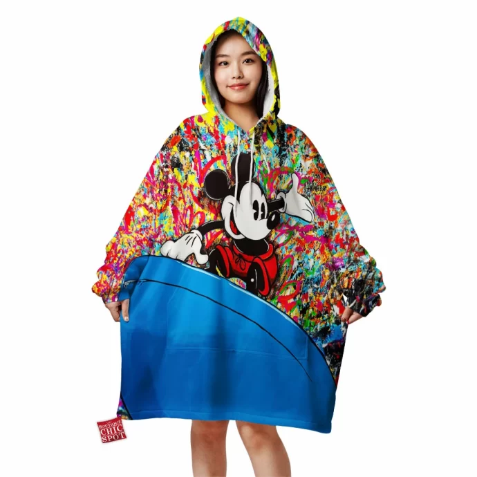 Mickey Mouse Blanket Hoodie