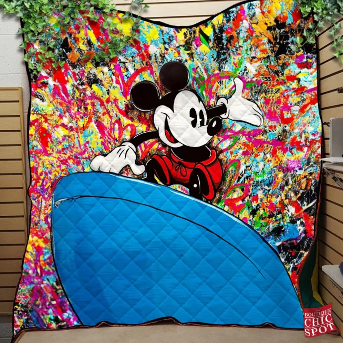 Mickey Mouse Quilt Blanket