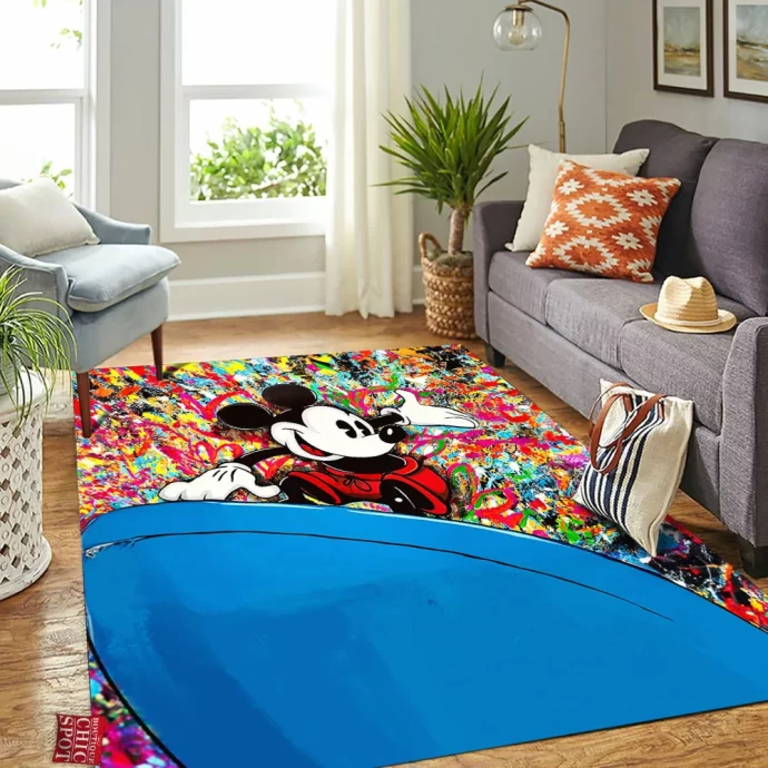 Mickey Mouse Rectangle Rug