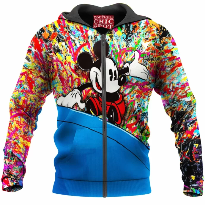 Mickey Mouse Zip Hoodie