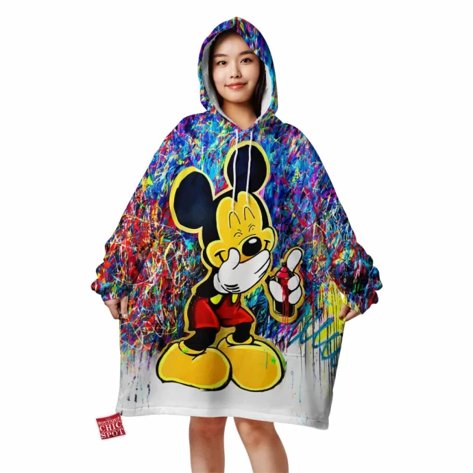 Mickey Mouse Blanket Hoodie