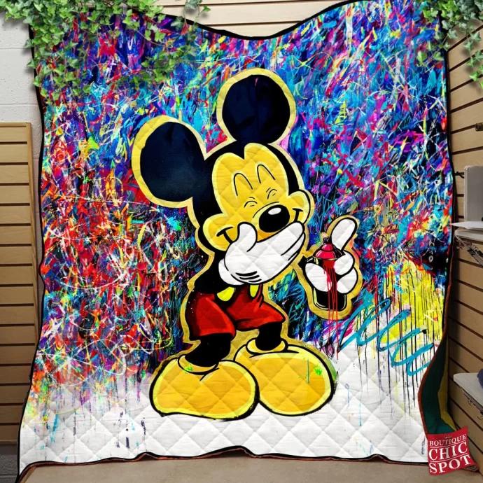 Mickey Mouse Quilt Blanket