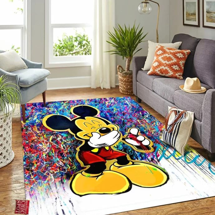 Mickey Mouse Rectangle Rug