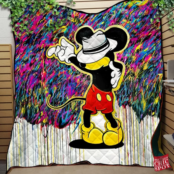 Mickey Mouse Quilt Blanket