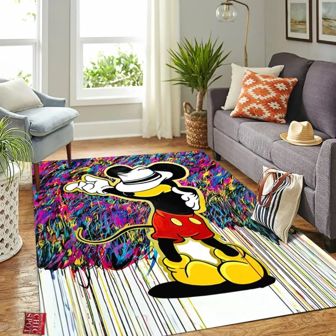 Mickey Mouse Rectangle Rug