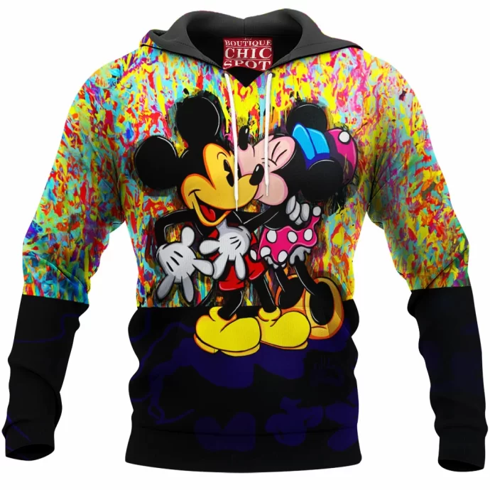 Mickey Mouse Minnie Mouse Hoodie