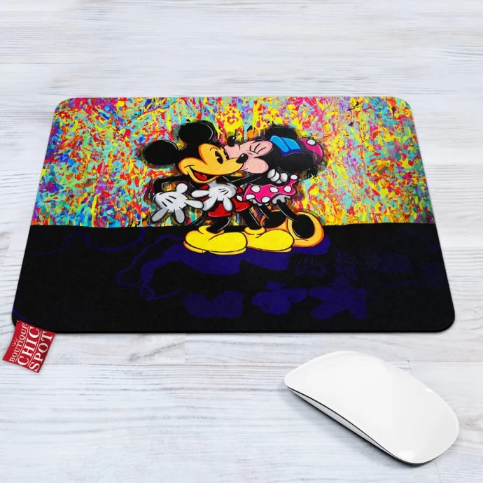 Mickey Mouse Minnie Mouse Mouse Pad