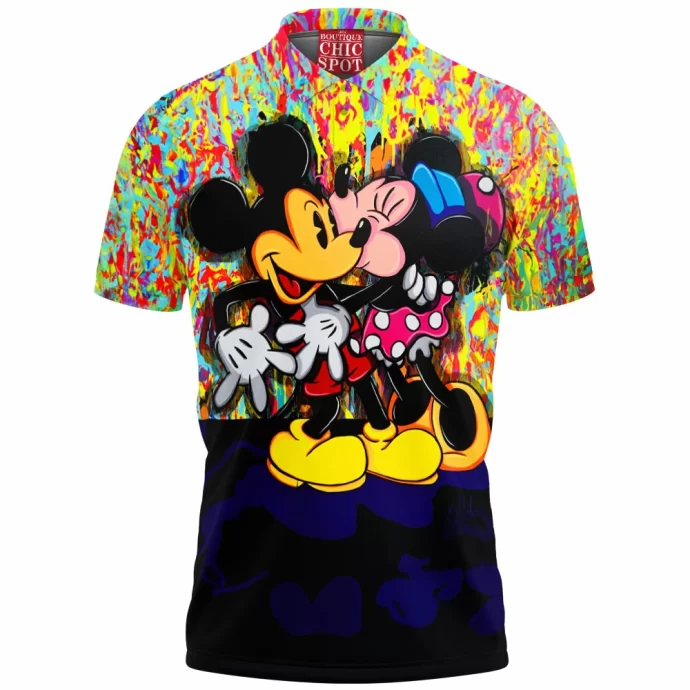 Mickey Mouse Minnie Mouse Polo Shirt