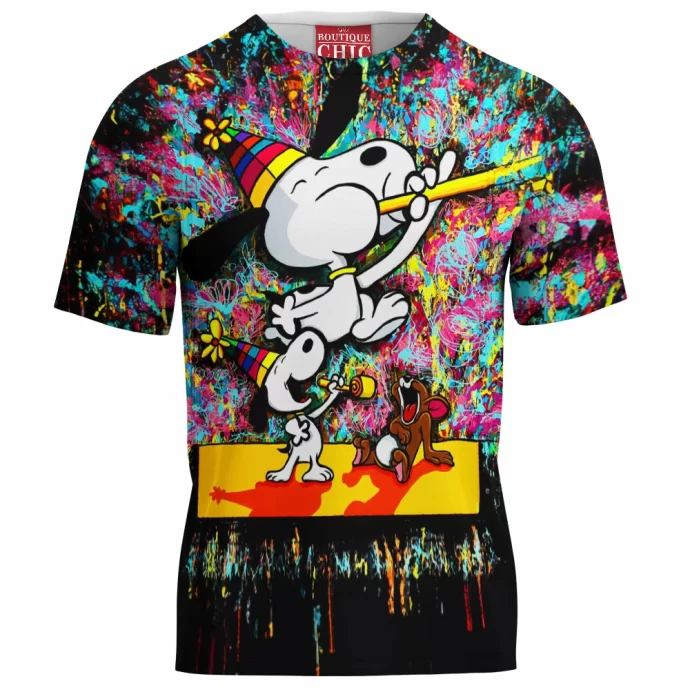 Snoopy Jerry Mouse T-Shirt