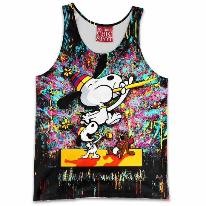 Snoopy Jerry Mouse Tank Top