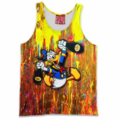 Animation Tank-Top, Donald Duck Tank-Top, Disney Tank-Top