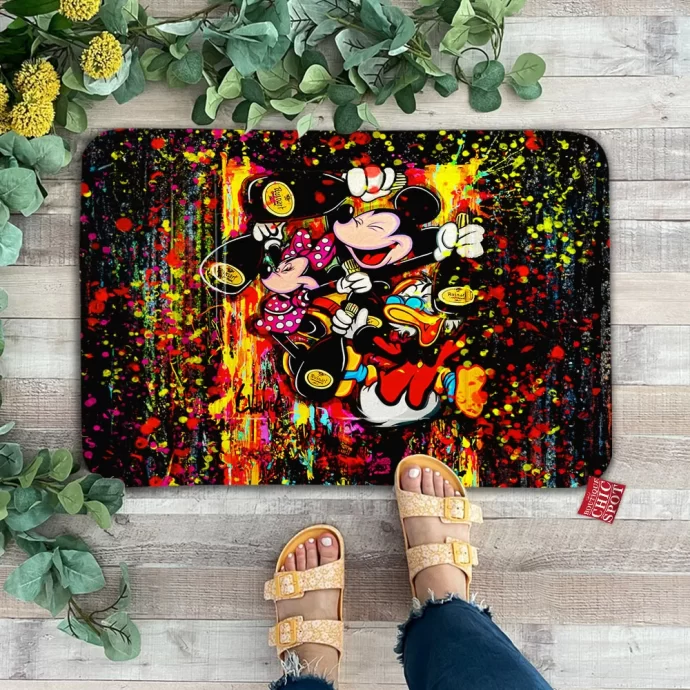 Mickey Mouse Minnie Mouse Doormat