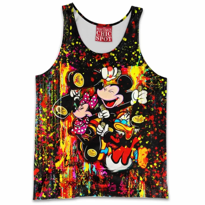 Mickey Mouse Minnie Mouse Tank Top