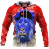 Lion Fleece-Hoodie