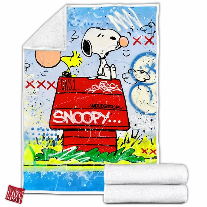 Snoopy Fleece Blanket