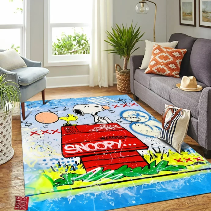 Snoopy Rectangle Rug