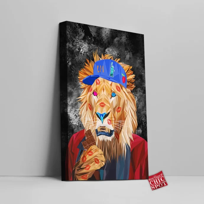 Lion Canvas Wall Art