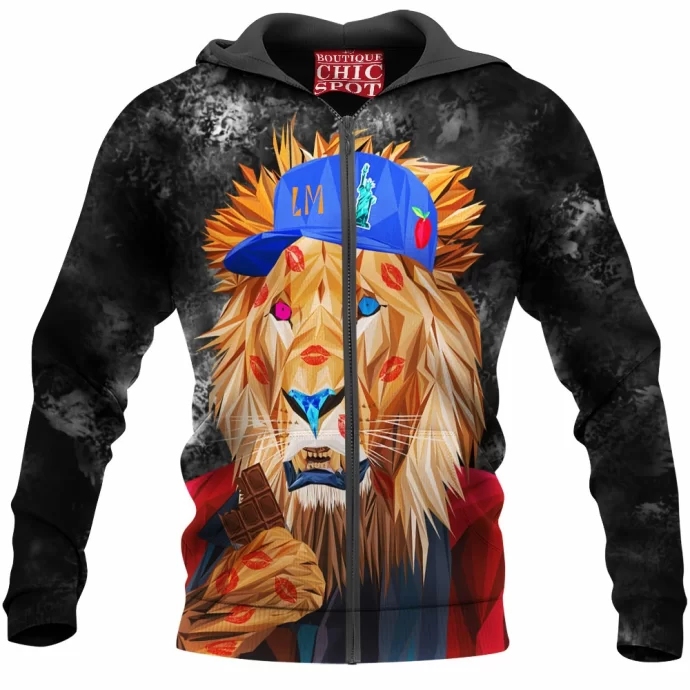 Lion Zip Hoodie