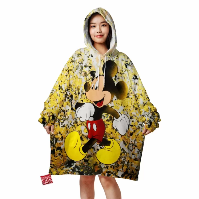 Mickey Mouse Blanket Hoodie