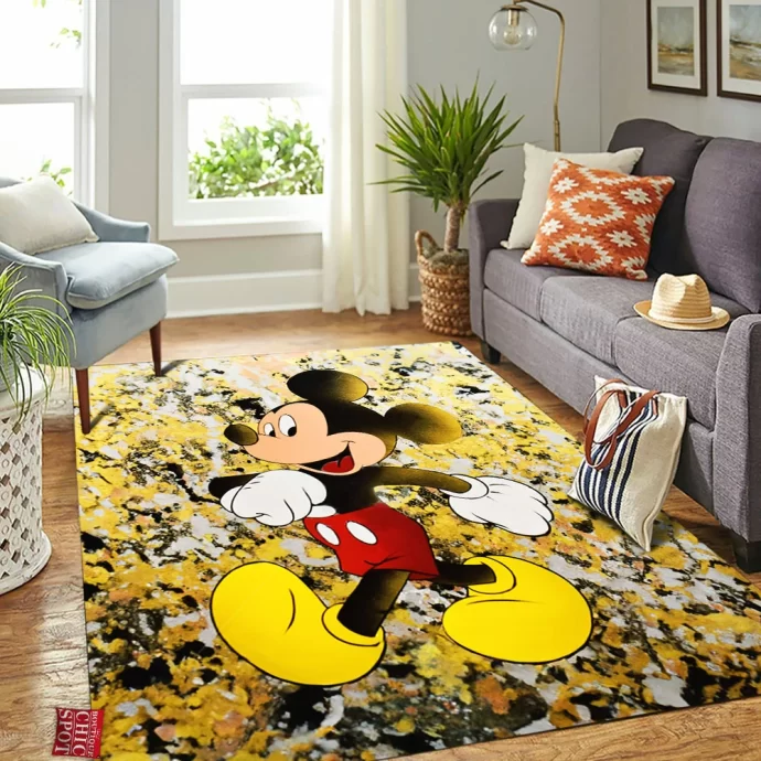 Mickey Mouse Rectangle Rug